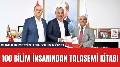 100 bilim insanından talasemi kitabı