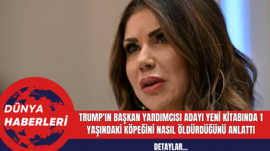 Trump'ın Başkan Yardımcısı Adayı Yeni Kitabında 1 Yaşındaki Köpeğini Nasıl Öldürdüğünü Anlattı