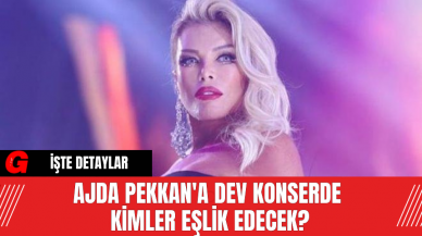 Ajda Pekkan'a Dev Konserde Kimler Eşlik Edecek?