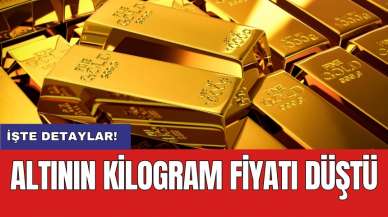 Altının kilogram fiyatı düştü