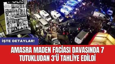 Amasra maden faciası davasında 7 tutukludan 3'ü tahliye edildi