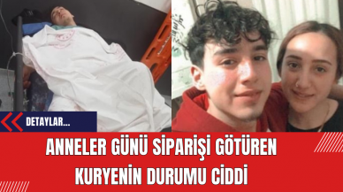 Anneler Günü Siparişi Götüren Kurye Tekrar Yürüyemeyebilir