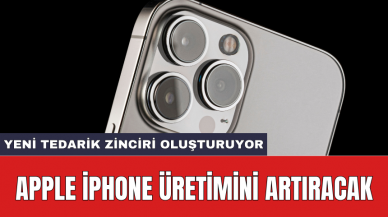 Apple iPhone üretimini artıracak