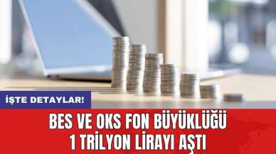 BES ve OKS fon büyüklüğü 1 trilyon lirayı aştı