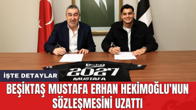 Beşiktaş Mustafa Erhan Hekimoğlu'nun sözleşmesini uzattı