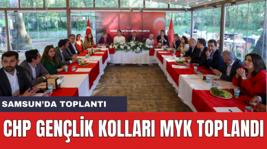 CHP Gençlik Kolları MYK Samsun'da Toplandı