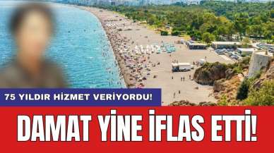 Damat yine mi iflas etti!