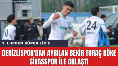 Denizlispor'dan ayrılan Bekir Turaç Böke Sivasspor ile anlaştı