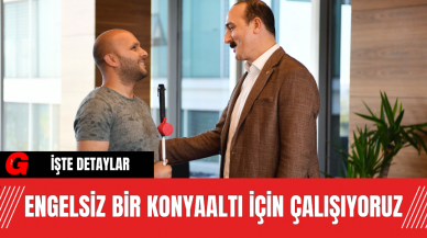 Engelsiz Bir Konyaaltı İçin Çalışıyoruz