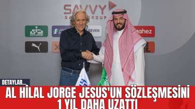 Al Hilal Jorge Jesus'un Sözleşmesini 1 Yıl Daha Uzattı