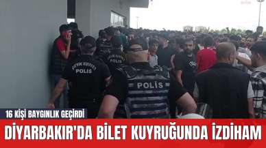 Diyarbakır'da Bilet Kuyruğunda İzdiham: 16 Kişi Baygınlık Geçirdi