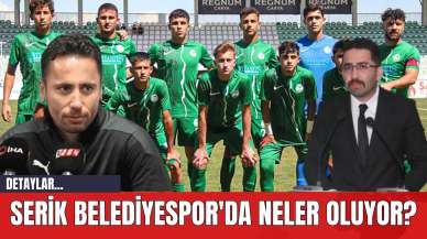 Serik Belediyespor'da Neler Oluyor?