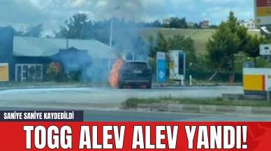 Togg Alev Alev Yandı! Saniye Saniye Kaydedildi