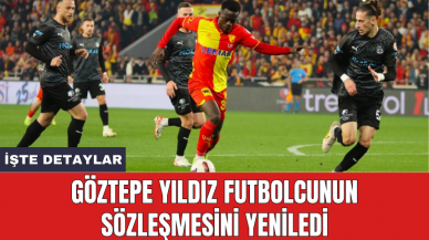 Göztepe yıldız futbolcunun sözleşmesini yeniledi