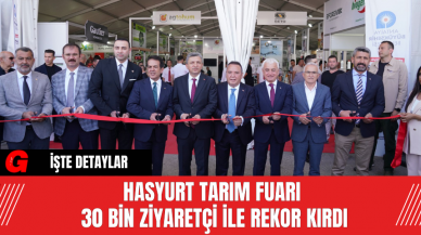 Hasyurt Tarım Fuarı 30 Bin Ziyaretçi ile Rekor Kırdı