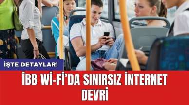 İBB Wi-Fi’da sınırsız internet devri