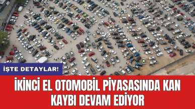 İkinci el otomobil piyasasında kan kaybı devam ediyor