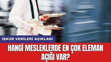 İŞKUR verileri açıkladı: Hangi mesleklerde en çok eleman açığı var?