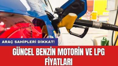 Araç sahipleri dikkat: 8 Mayıs 2024 güncel benzin motorin ve LPG fiyatları