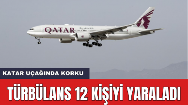 Türbülansa Giren Uçakta Korkunç Anlar! 12 Kişi Yaralandı