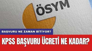 KPSS başvuru ücreti ne kadar? Başvuru ne zaman bitiyor?