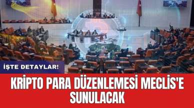 Kripto para düzenlemesi Meclis'e sunulacak