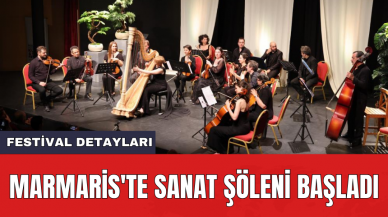 Marmaris'te sanat şöleni başladı