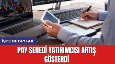 Pay senedi yatırımcısı artış gösterdi