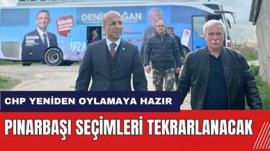 Pınarbaşı seçimleri tekrarlanacak! CHP yeniden oylamaya hazır