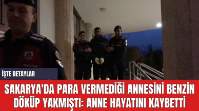 Sakarya'da Para Vermediği Annesini Benzin Döküp Yakmıştı: Anne Hayatını Kaybetti