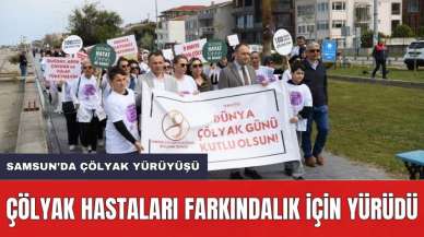 Çölyak Hastaları Farkındalık İçin Yürüdü