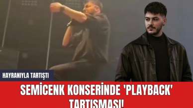 Semicenk konserinde 'Playback' tartışması! İşte o anlar