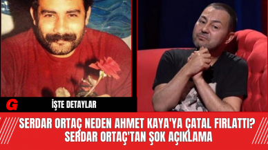 Serdar Ortaç neden Ahmet Kaya'ya çatal fırlattı? Serdar Ortaç'tan Şok Açıklama