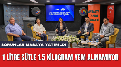 1 litre sütle 1.5 kilogram yem alınamıyor