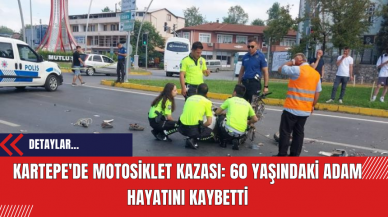 Kartepe'de Motosiklet Kazası: 60 Yaşındaki Adam Hayatını Kaybetti