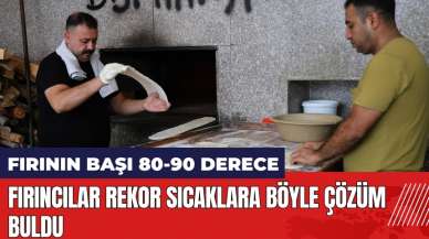 Adana'da fırıncılar rekor sıcaklara böyle çözüm buldu!