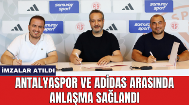 Antalyaspor ve Adidas arasında anlaşma sağlandı