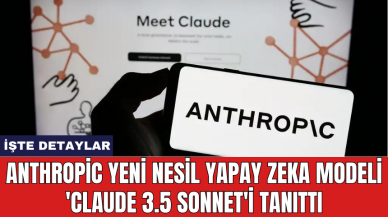 Anthropic yeni nesil yapay zeka modeli 'Claude 3.5 Sonnet'i tanıttı