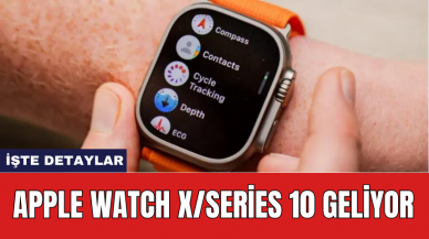 Apple Watch X/Series 10 geliyor