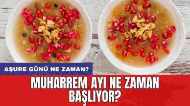 Aşure günü ne zaman? Muharrem ayı ne zaman başlıyor?