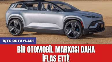 Bir otomobil markası daha iflas etti!