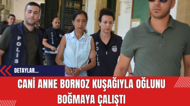 Cani anne bornoz kuşağıyla oğlunu boğmaya çalıştı!