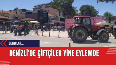 Denizli'de çiftçilerin sulama fiyatlarına indirim talebi yine eyleme dönüştü