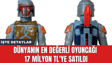 Dünyanın en değerli oyuncağı 17 milyon TL'ye satıldı