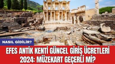 Efes Antik Kenti Güncel Giriş Ücretleri 2024: Müzekart Geçerli Mi? Nasıl Gidilir?