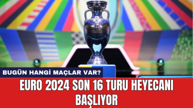 EURO 2024 Son 16 Turu Heyecanı Başlıyor: Bugün Hangi Maçlar Var?