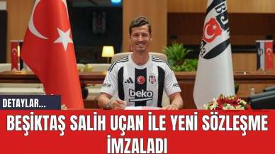 Beşiktaş Salih Uçan İle Yeni Sözleşme İmzaladı