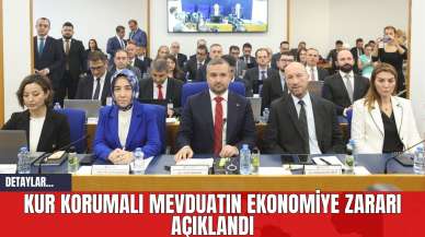 Kur Korumalı Mevduatın Ekonomiye Zararı Açıklandı