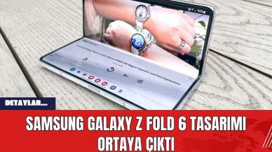 Samsung Galaxy Z Fold 6 Tasarımı Ortaya Çıktı