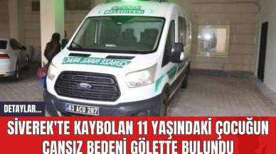 Siverek'te Kaybolan 11 Yaşındaki Çocuğun Cansız Bedeni Gölette Bulundu